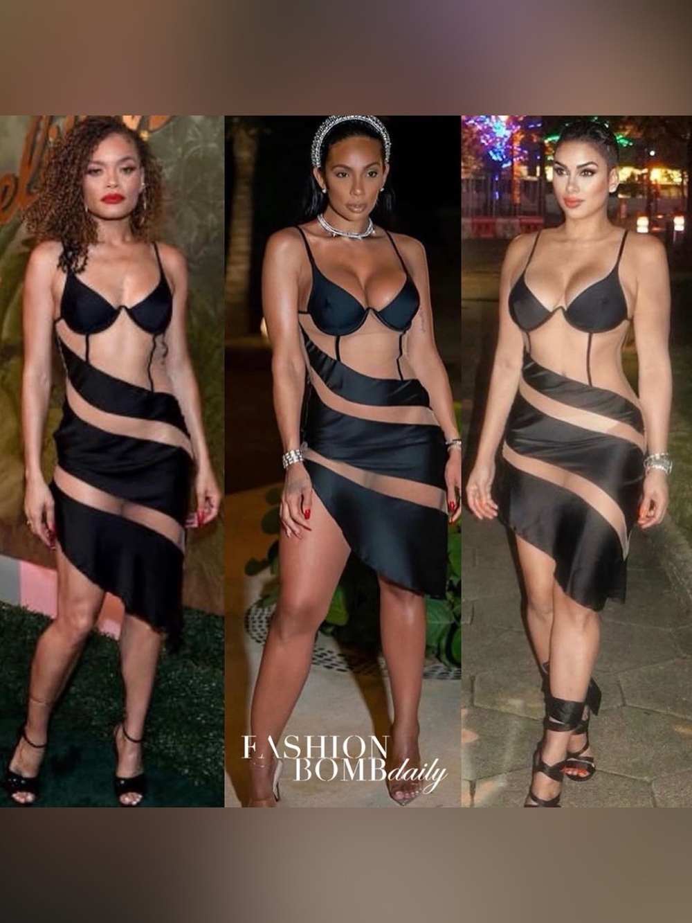 GodSaveQueens Sexy Black Dress